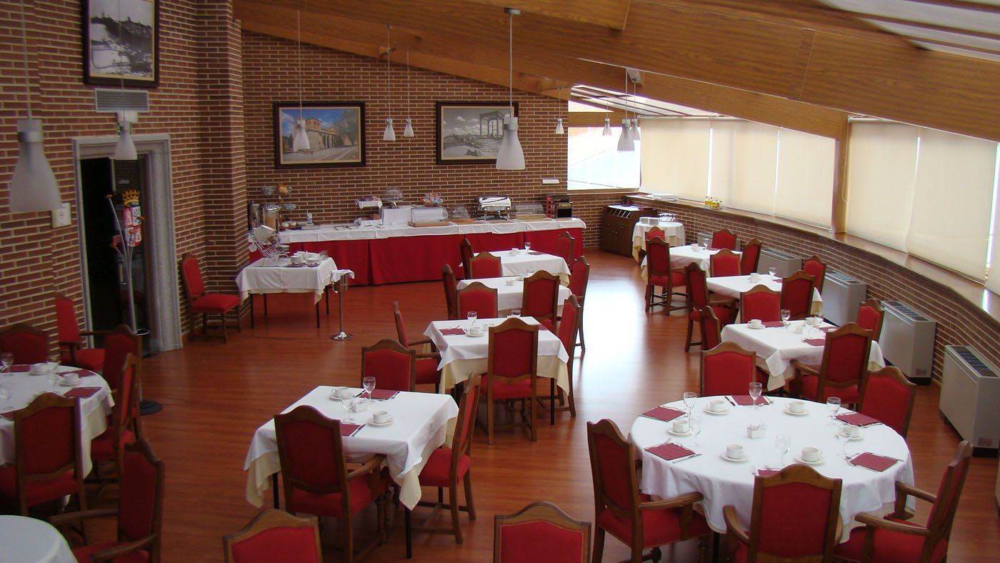 Hotel II Castillas Ávila Restaurante foto